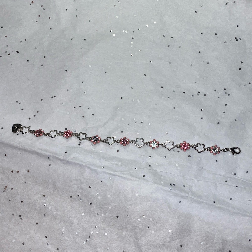 Flower Charm Bracelet